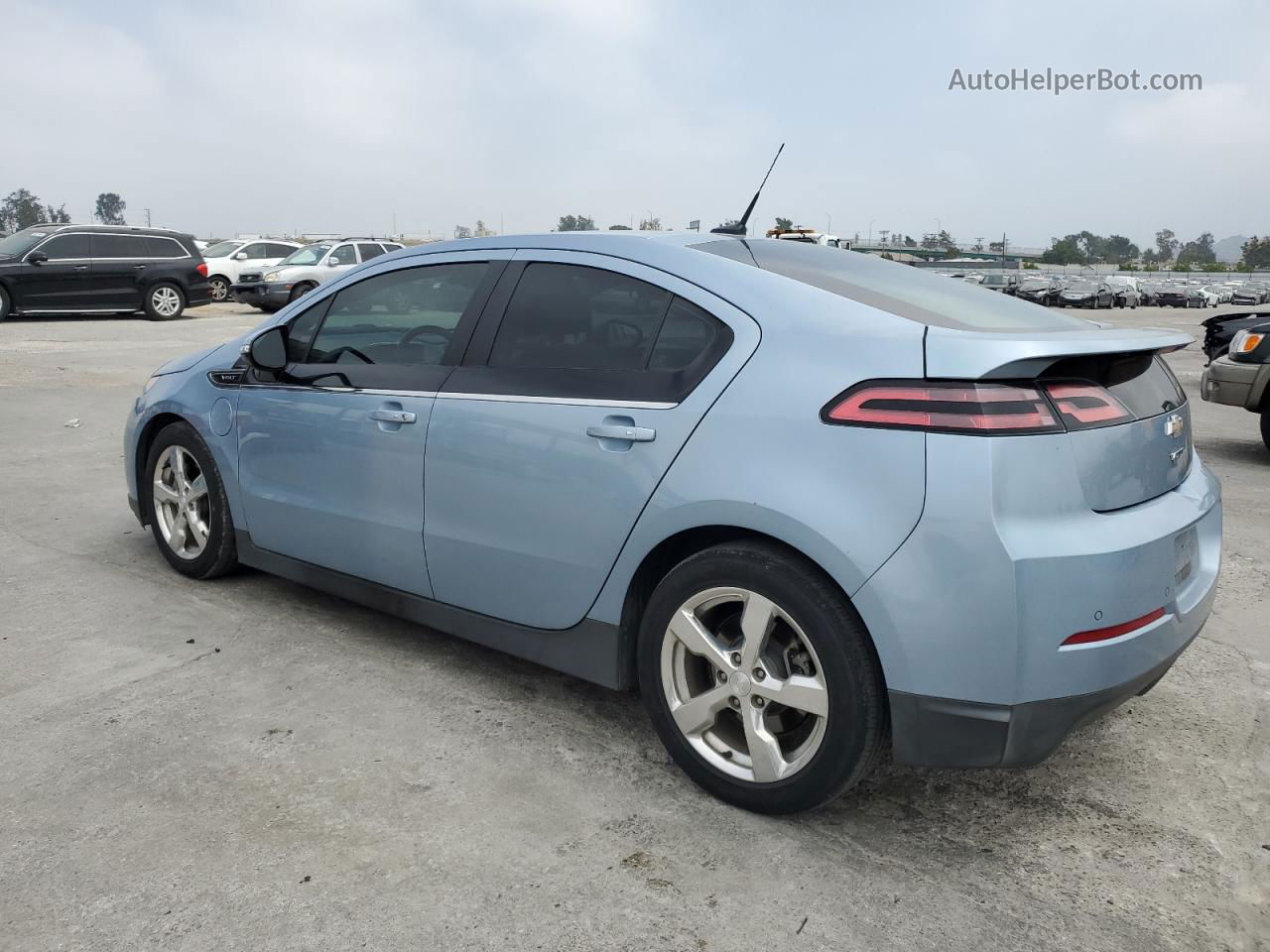 2013 Chevrolet Volt  Blue vin: 1G1RH6E44DU137349