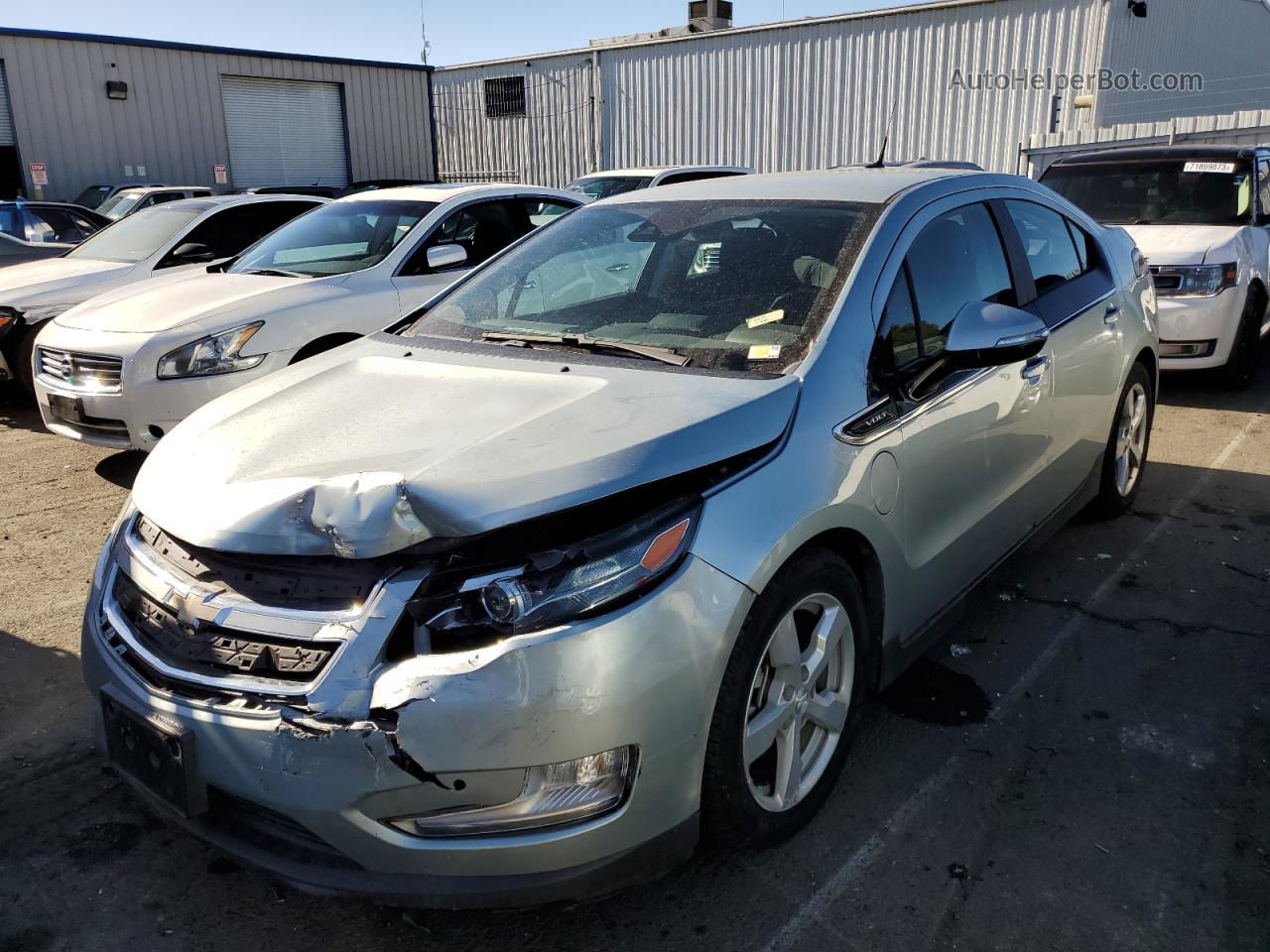 2013 Chevrolet Volt  Silver vin: 1G1RH6E45DU131186