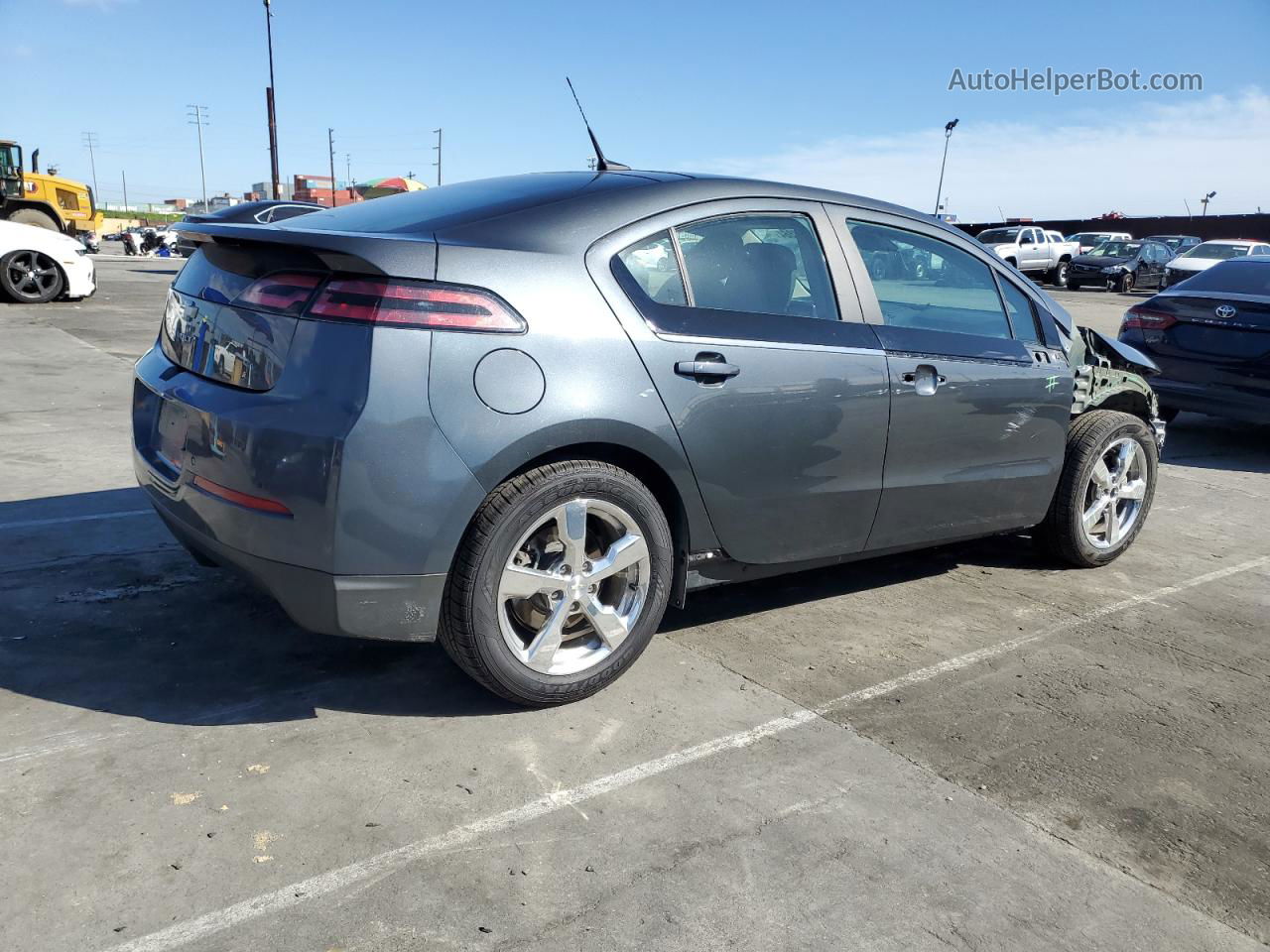 2013 Chevrolet Volt  Бирюзовый vin: 1G1RH6E46DU136834