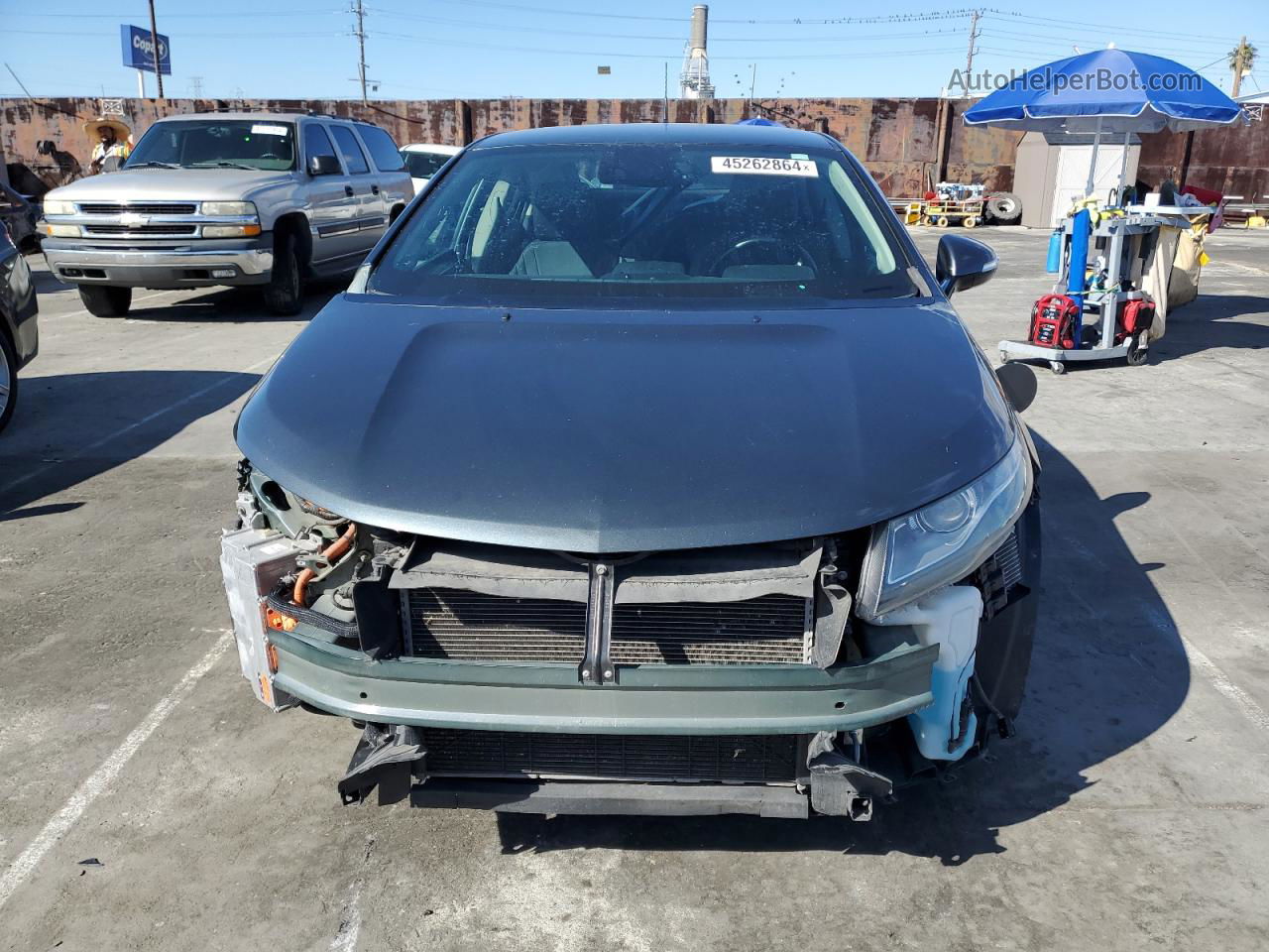 2013 Chevrolet Volt  Teal vin: 1G1RH6E46DU136834