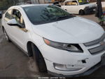 2013 Chevrolet Volt   White vin: 1G1RH6E47DU121341