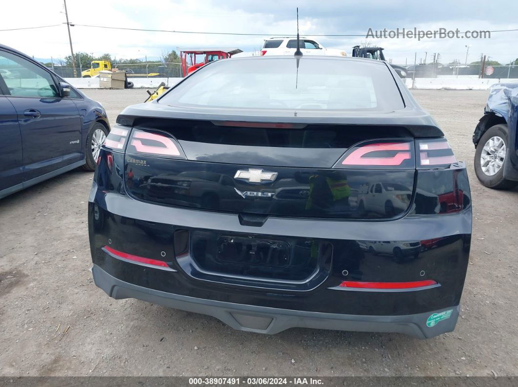 2013 Chevrolet Volt Black vin: 1G1RH6E47DU142321