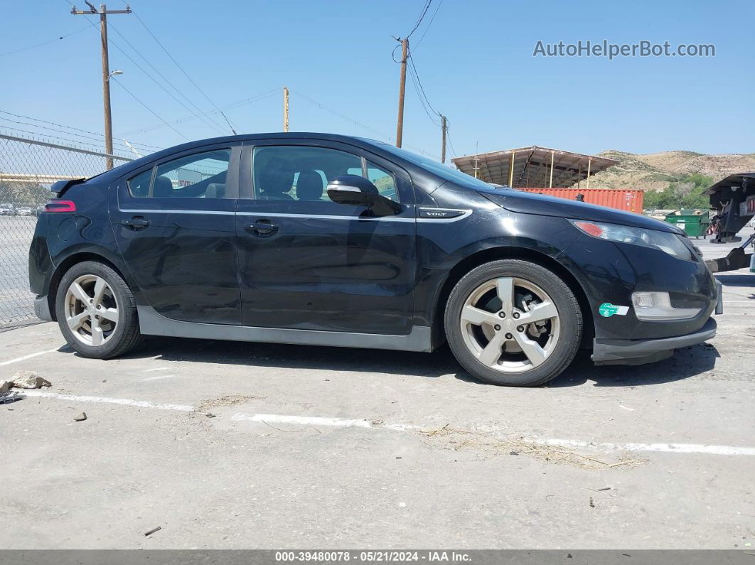 2013 Chevrolet Volt Black vin: 1G1RH6E48DU134048