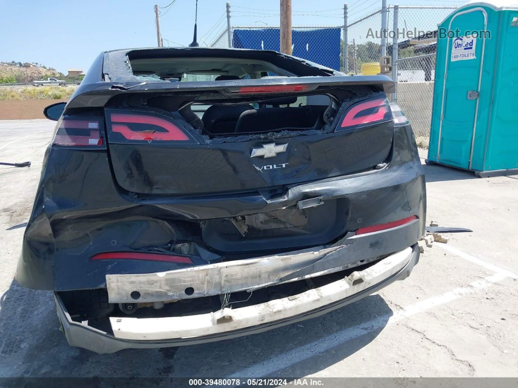 2013 Chevrolet Volt Black vin: 1G1RH6E48DU134048