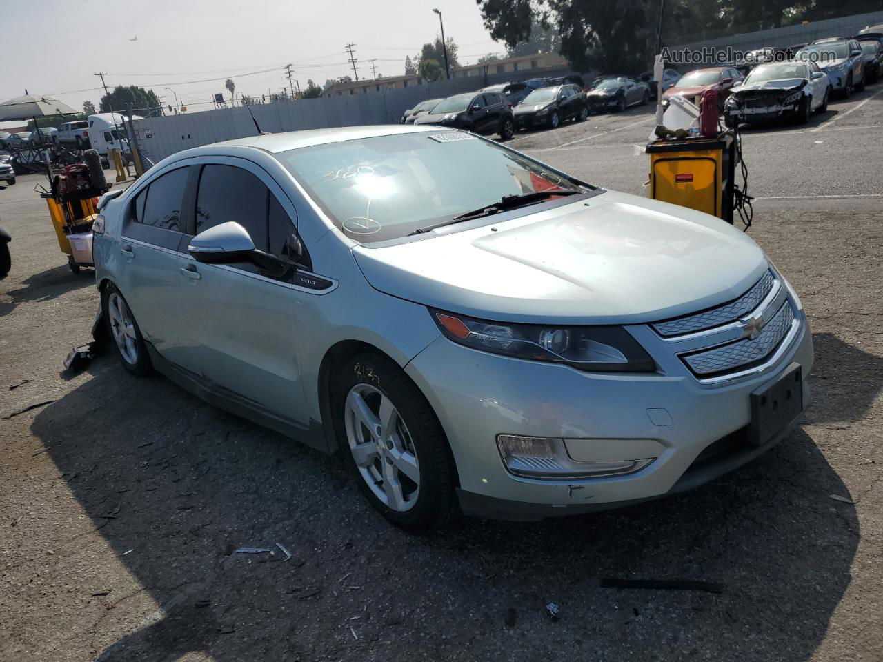 2013 Chevrolet Volt  Blue vin: 1G1RH6E49DU118411