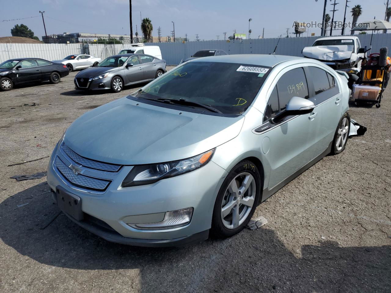 2013 Chevrolet Volt  Blue vin: 1G1RH6E49DU118411