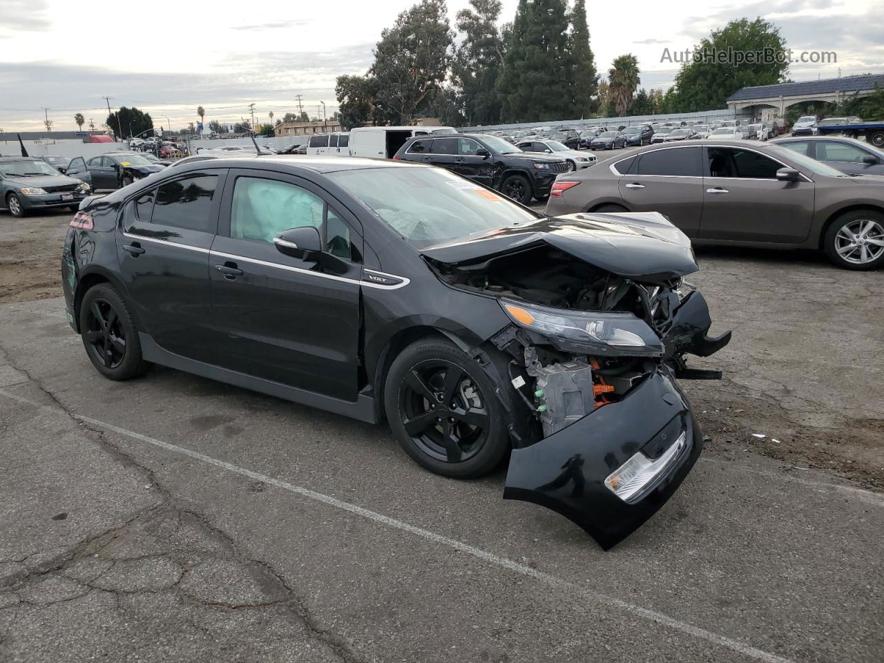 2013 Chevrolet Volt  Black vin: 1G1RH6E4XDU141874