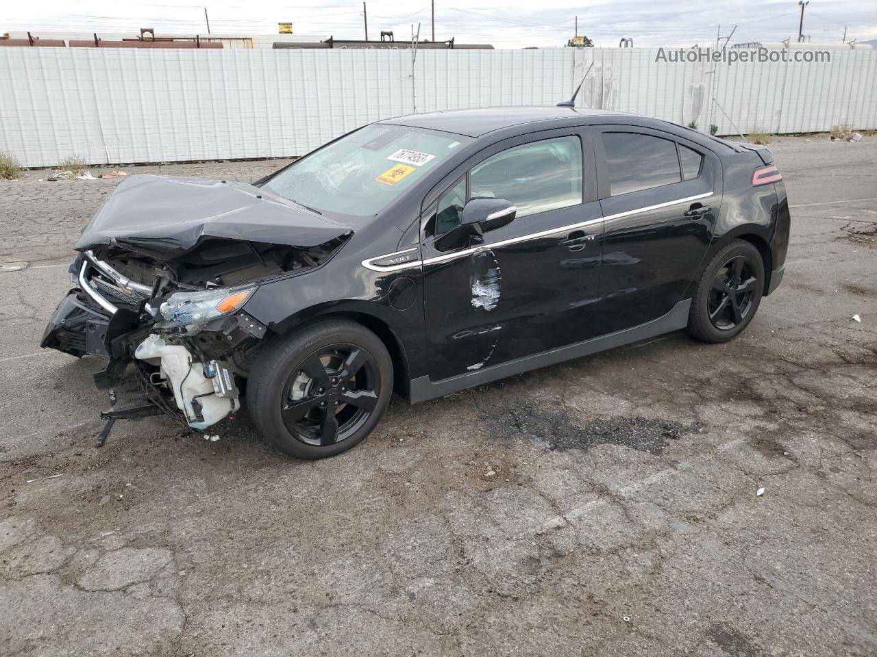 2013 Chevrolet Volt  Black vin: 1G1RH6E4XDU141874