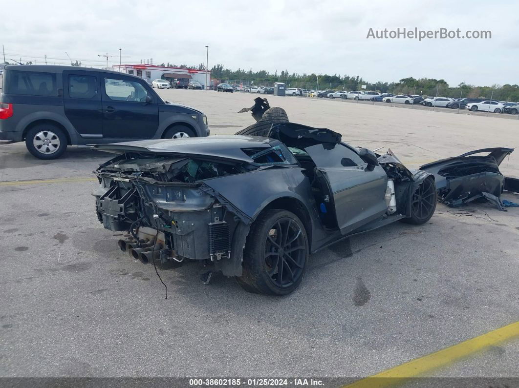 2017 Chevrolet Corvette Grand Sport Black vin: 1G1Y12D72H5300357