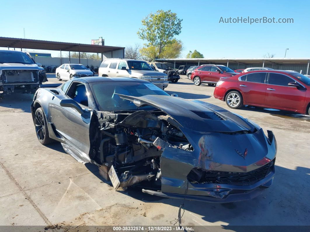 2017 Chevrolet Corvette Grand Sport Gray vin: 1G1Y12D72H5300679