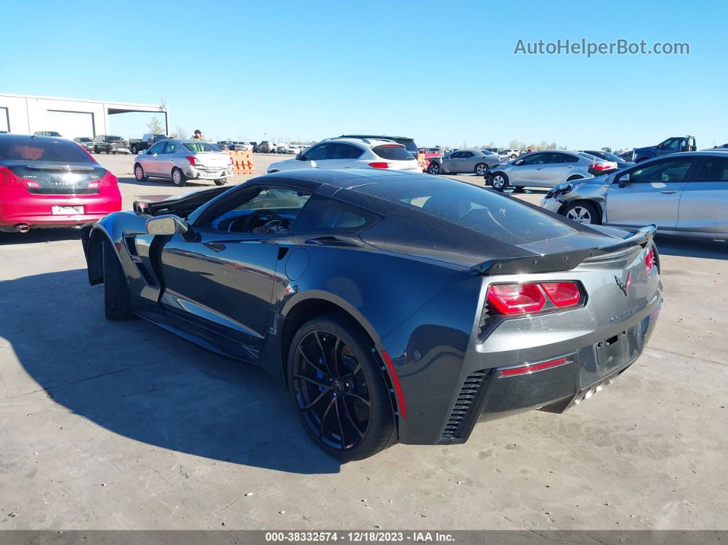 2017 Chevrolet Corvette Grand Sport Gray vin: 1G1Y12D72H5300679