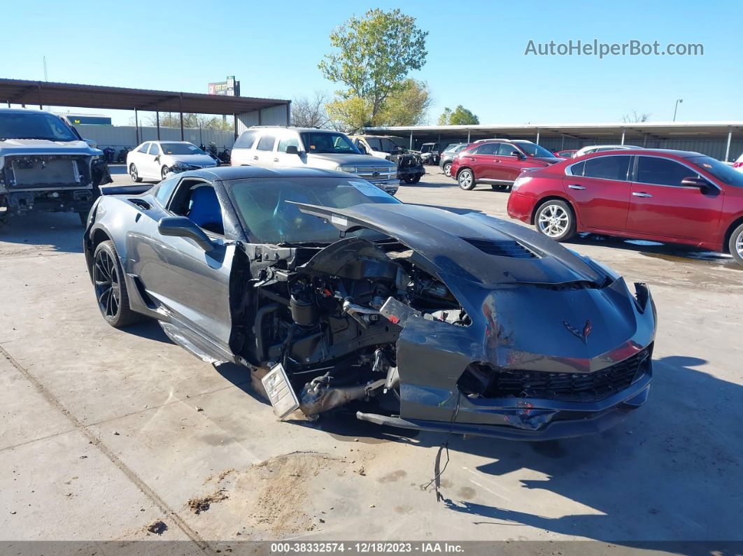 2017 Chevrolet Corvette Grand Sport Серый vin: 1G1Y12D72H5300679