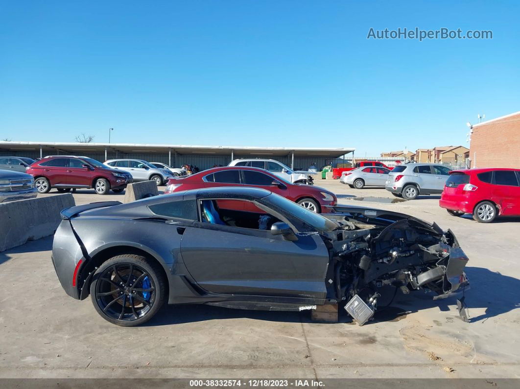 2017 Chevrolet Corvette Grand Sport Серый vin: 1G1Y12D72H5300679