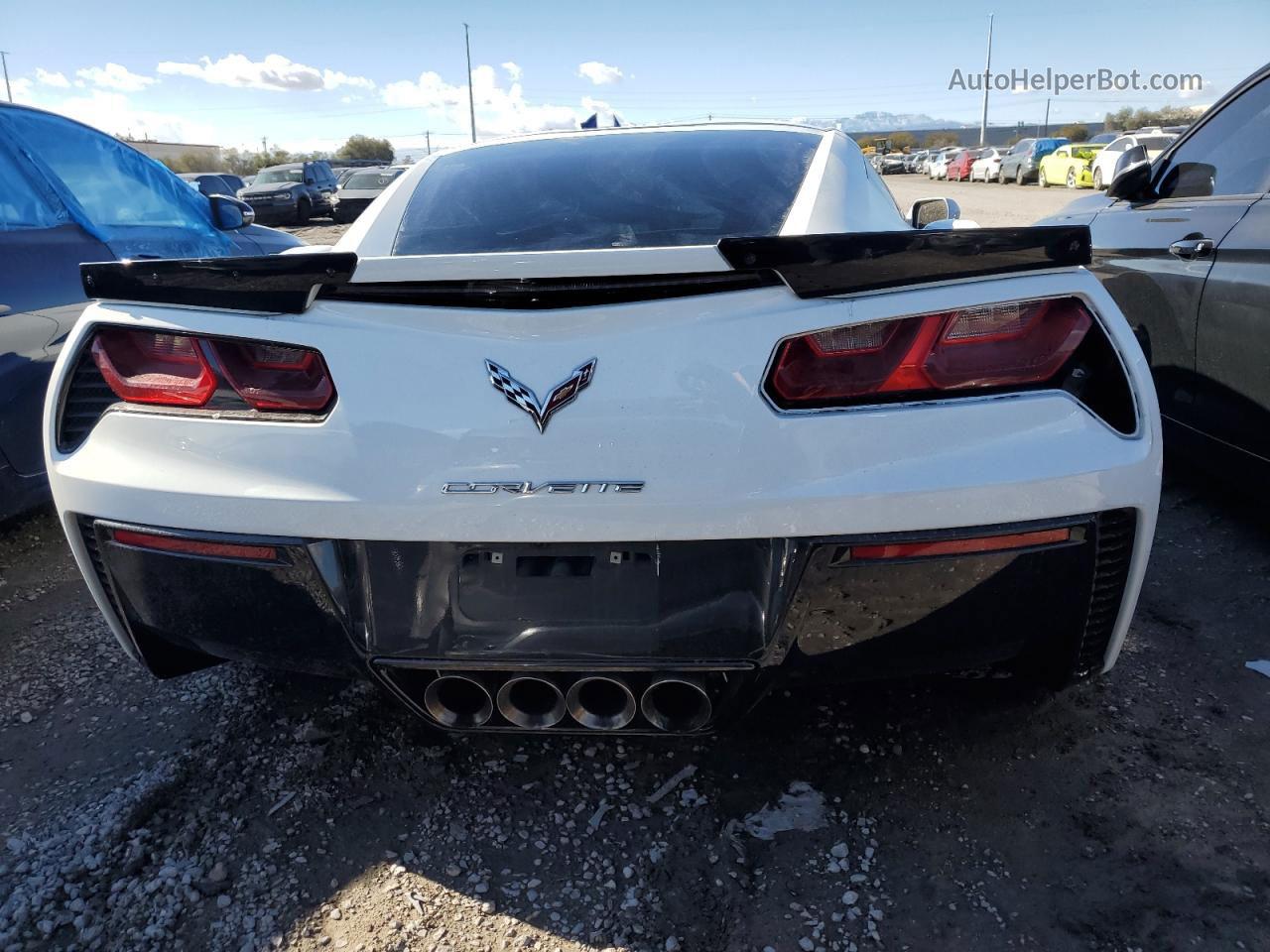 2017 Chevrolet Corvette Grand Sport 3lt White vin: 1G1Y12D79H5104948