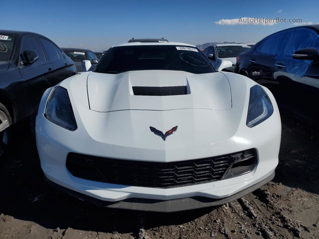 2017 Chevrolet Corvette Grand Sport 3lt White vin: 1G1Y12D79H5104948