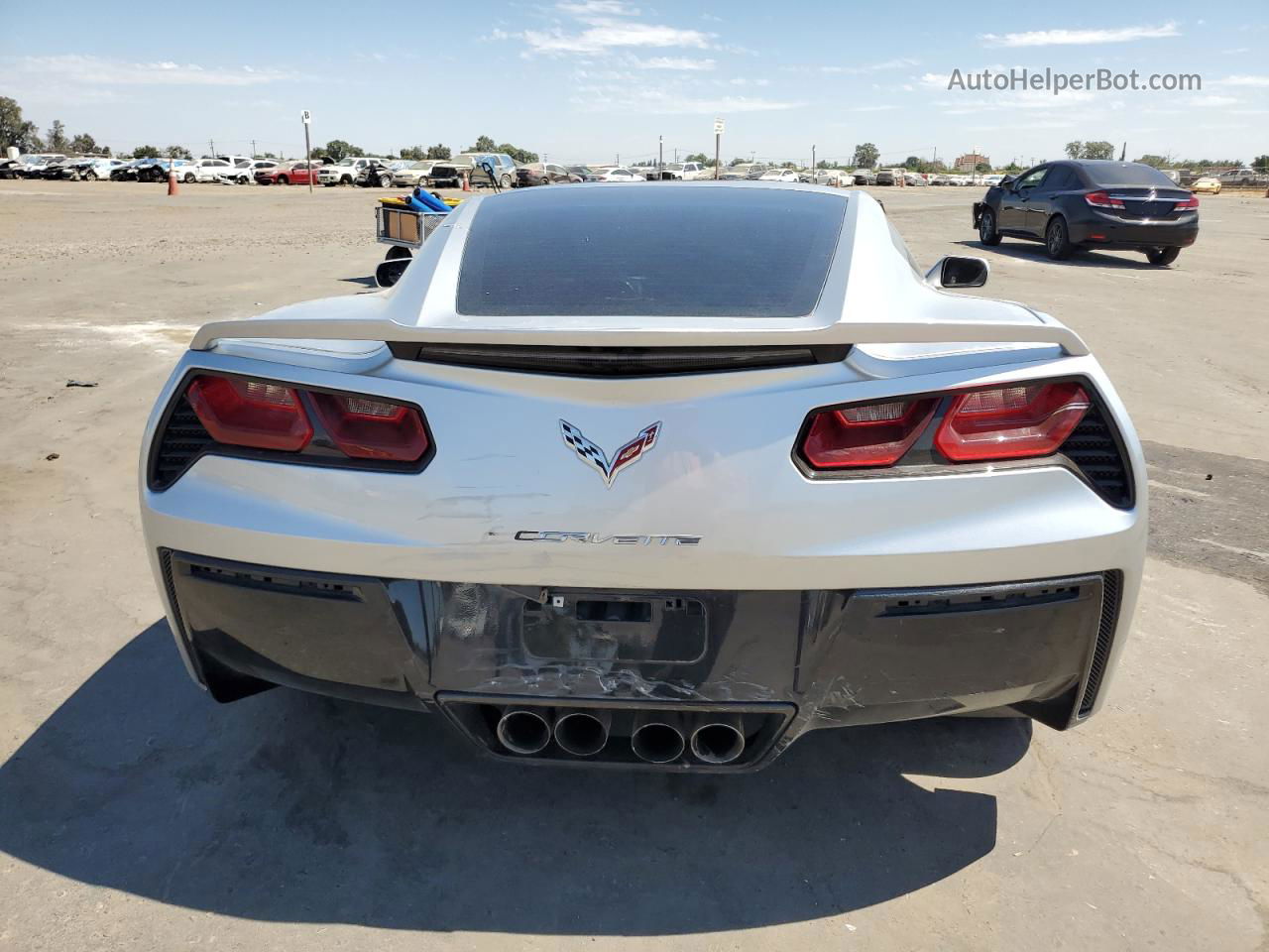 2017 Chevrolet Corvette Stingray 1lt Silver vin: 1G1YA2D70H5112808