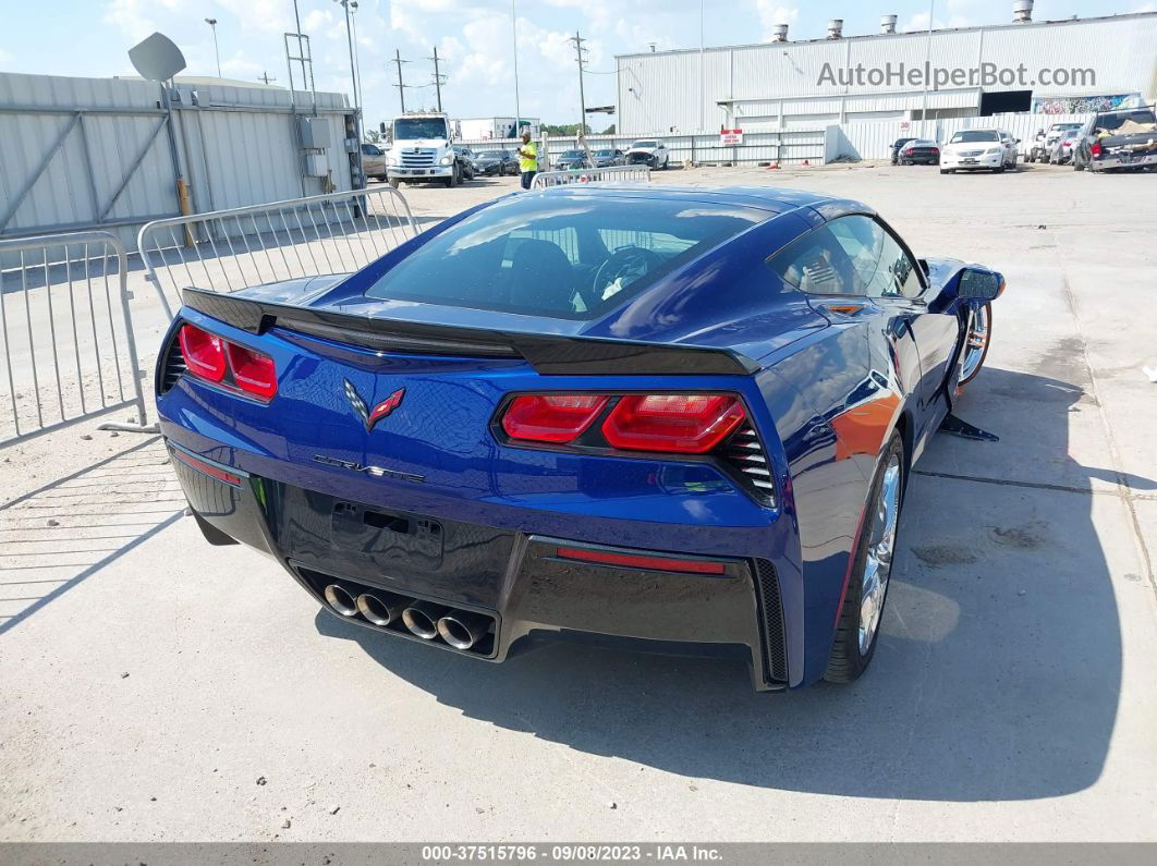 2017 Chevrolet Corvette 1lt Blue vin: 1G1YA2D72H5112454