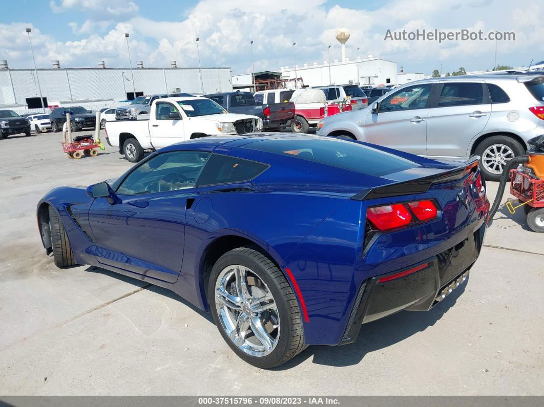 2017 Chevrolet Corvette 1lt Blue vin: 1G1YA2D72H5112454