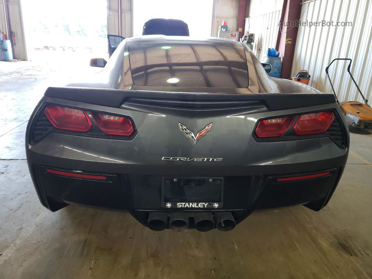 2017 Chevrolet Corvette Stingray 1lt Серый vin: 1G1YA2D75H5105076