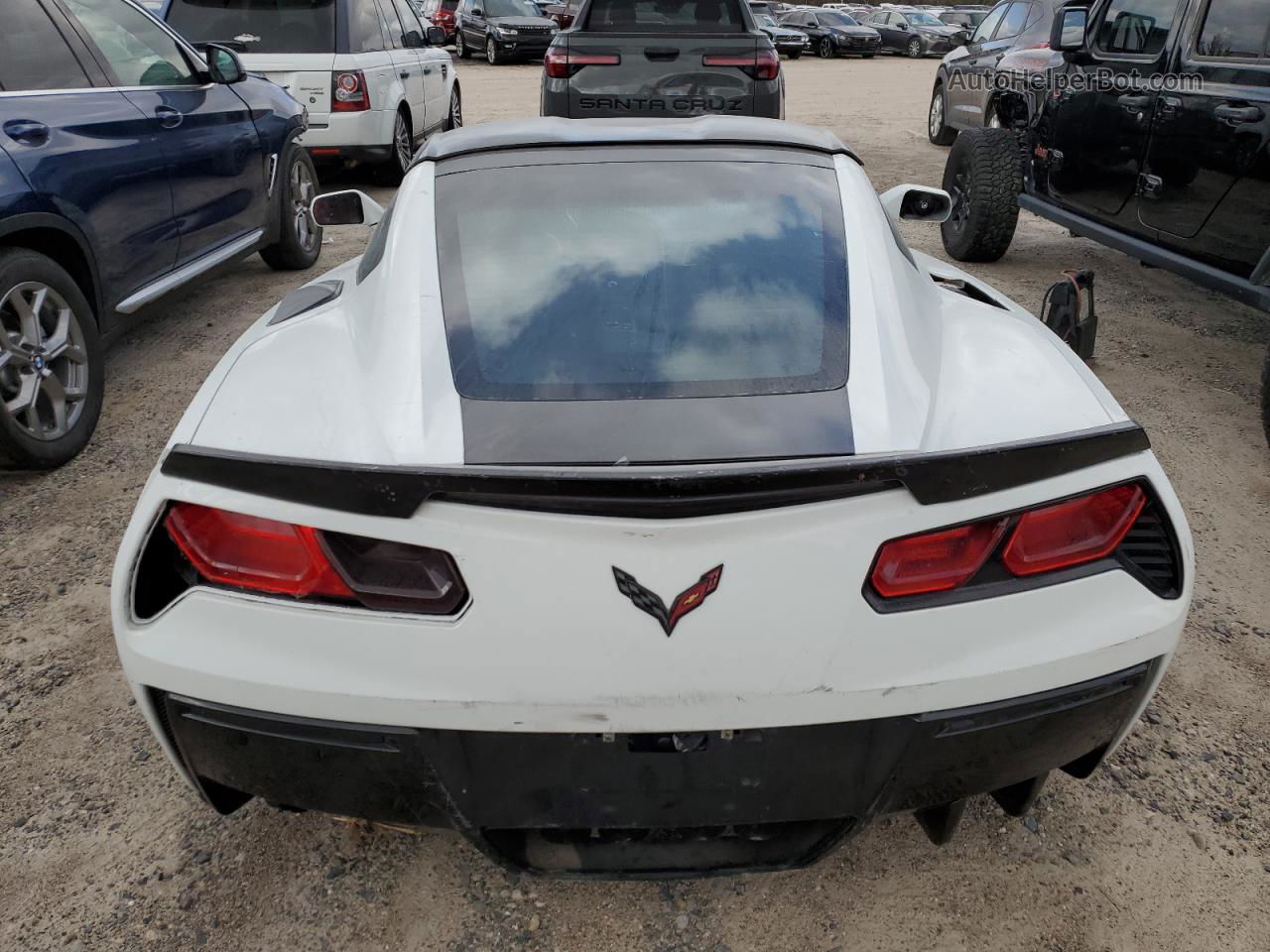 2017 Chevrolet Corvette Stingray 1lt White vin: 1G1YA2D77H5101787