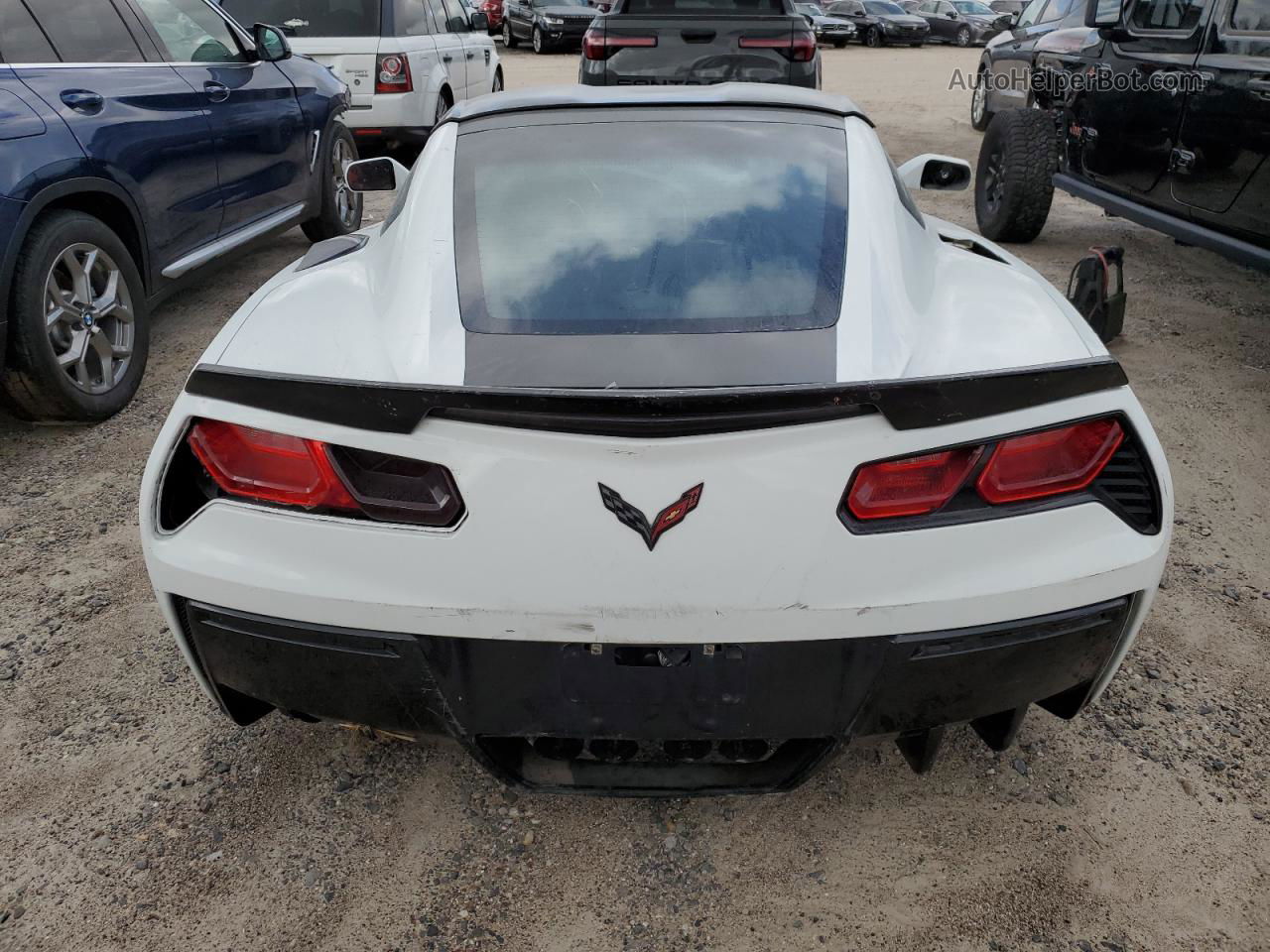 2017 Chevrolet Corvette Stingray 1lt White vin: 1G1YA2D77H5101787