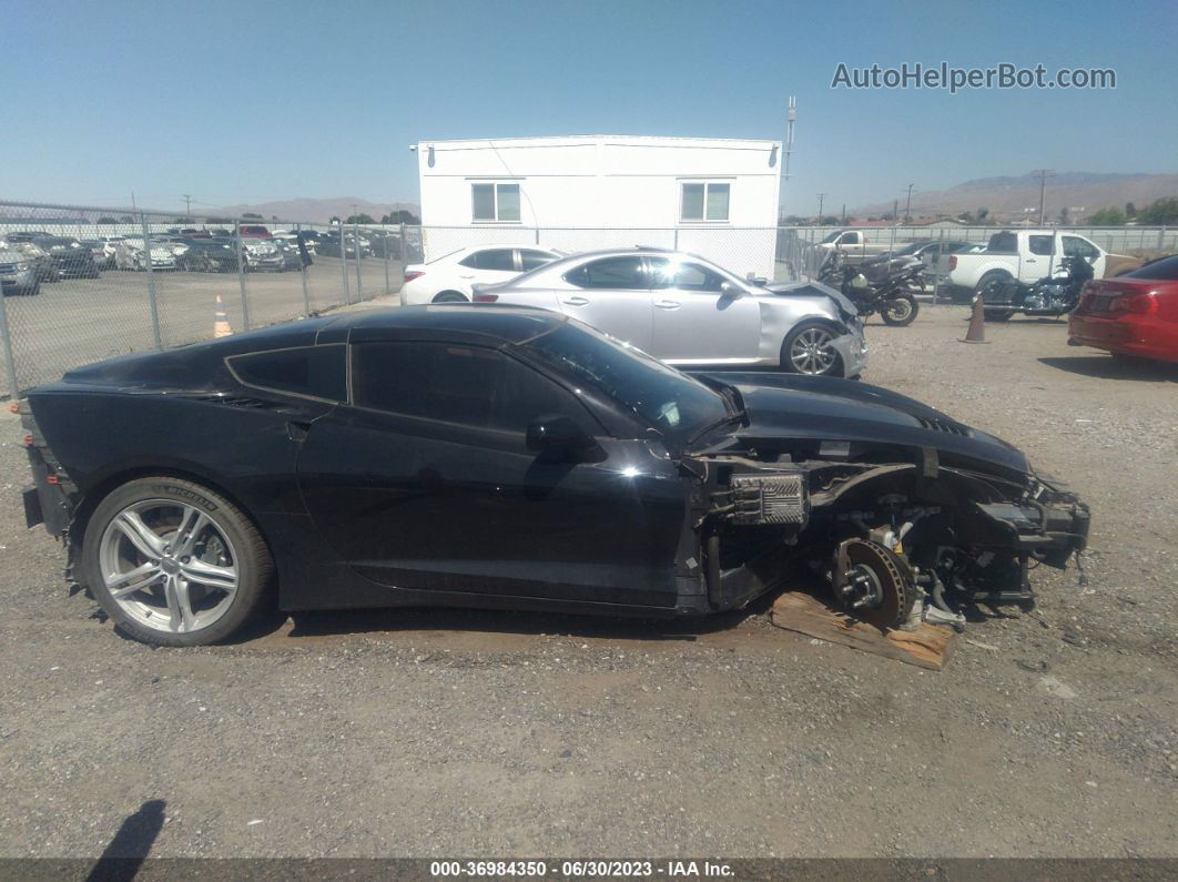 2017 Chevrolet Corvette 1lt Black vin: 1G1YB2D70H5100476