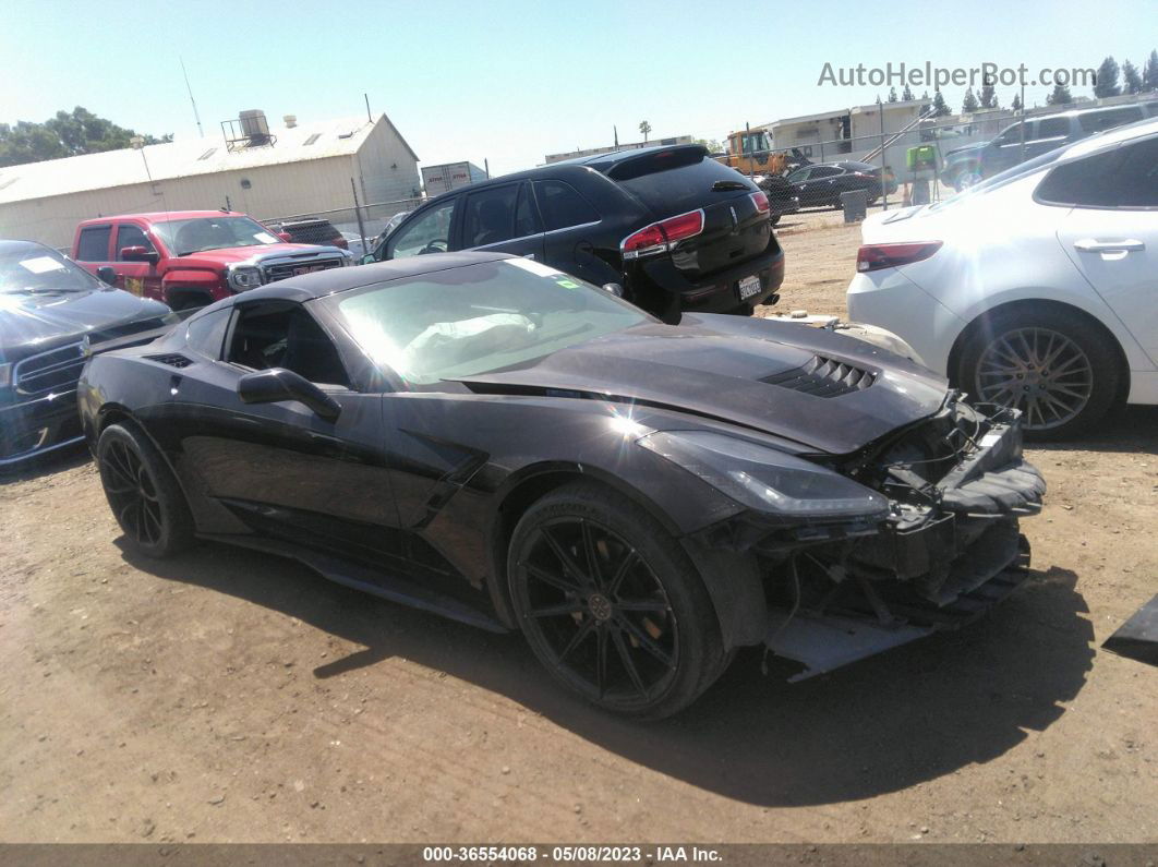 2017 Chevrolet Corvette 1lt Black vin: 1G1YB2D70H5105600