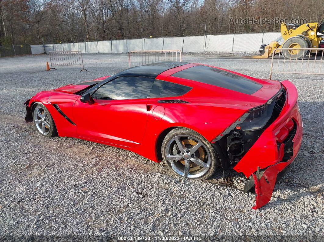 2017 Chevrolet Corvette Stingray Red vin: 1G1YB2D70H5118864