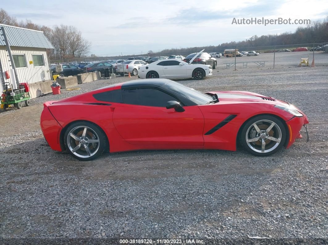 2017 Chevrolet Corvette Stingray Red vin: 1G1YB2D70H5118864