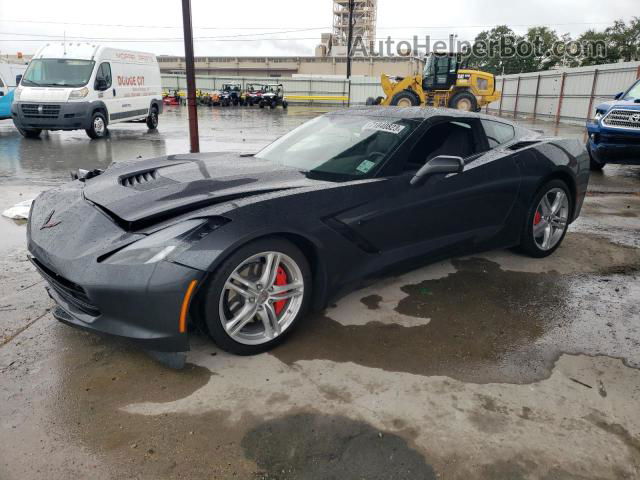 2017 Chevrolet Corvette Stingray 1lt Серый vin: 1G1YB2D72H5118137