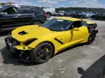 2017 Chevrolet Corvette Stingray 1lt Yellow vin: 1G1YB2D74H5109410