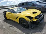 2017 Chevrolet Corvette Stingray 1lt Yellow vin: 1G1YB2D74H5109410