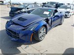 2017 Chevrolet Corvette Stingray Blue vin: 1G1YB2D75H5110209