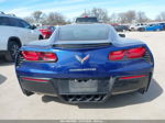 2017 Chevrolet Corvette Stingray Blue vin: 1G1YB2D75H5110209