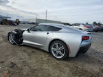 2017 Chevrolet Corvette Stingray 1lt Серебряный vin: 1G1YB2D75H5122943