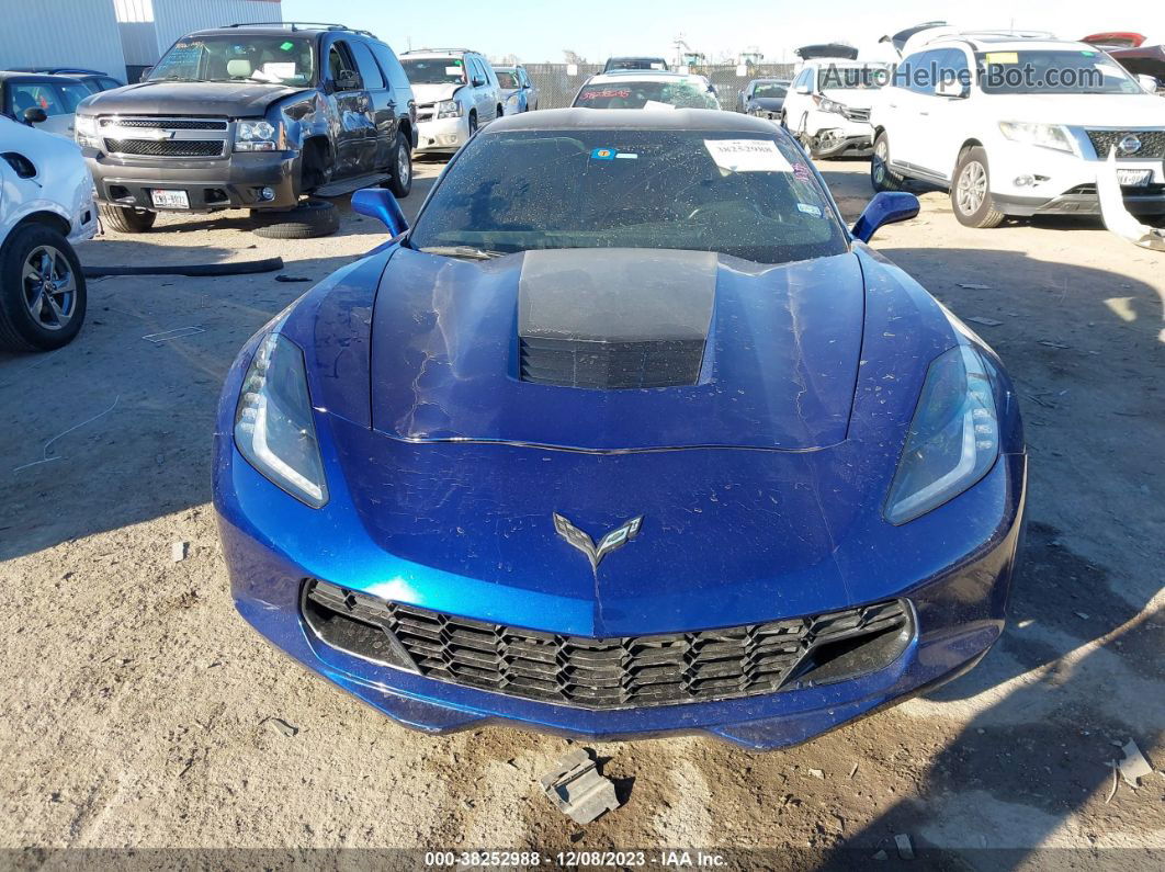 2017 Chevrolet Corvette Stingray Blue vin: 1G1YB2D76H5118819