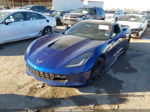 2017 Chevrolet Corvette Stingray Blue vin: 1G1YB2D76H5118819