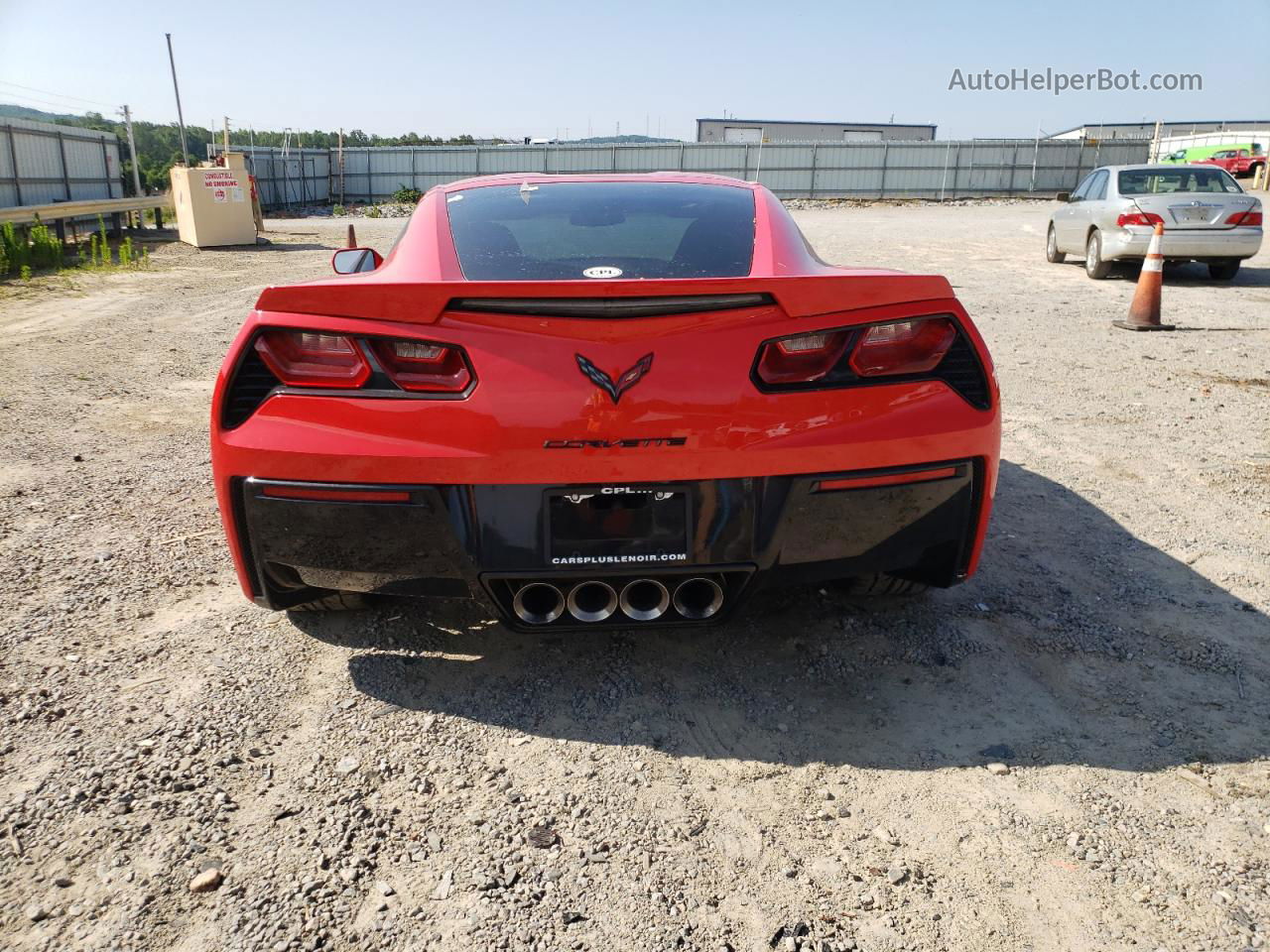 2017 Chevrolet Corvette Stingray 2lt Red vin: 1G1YD2D71H5113280