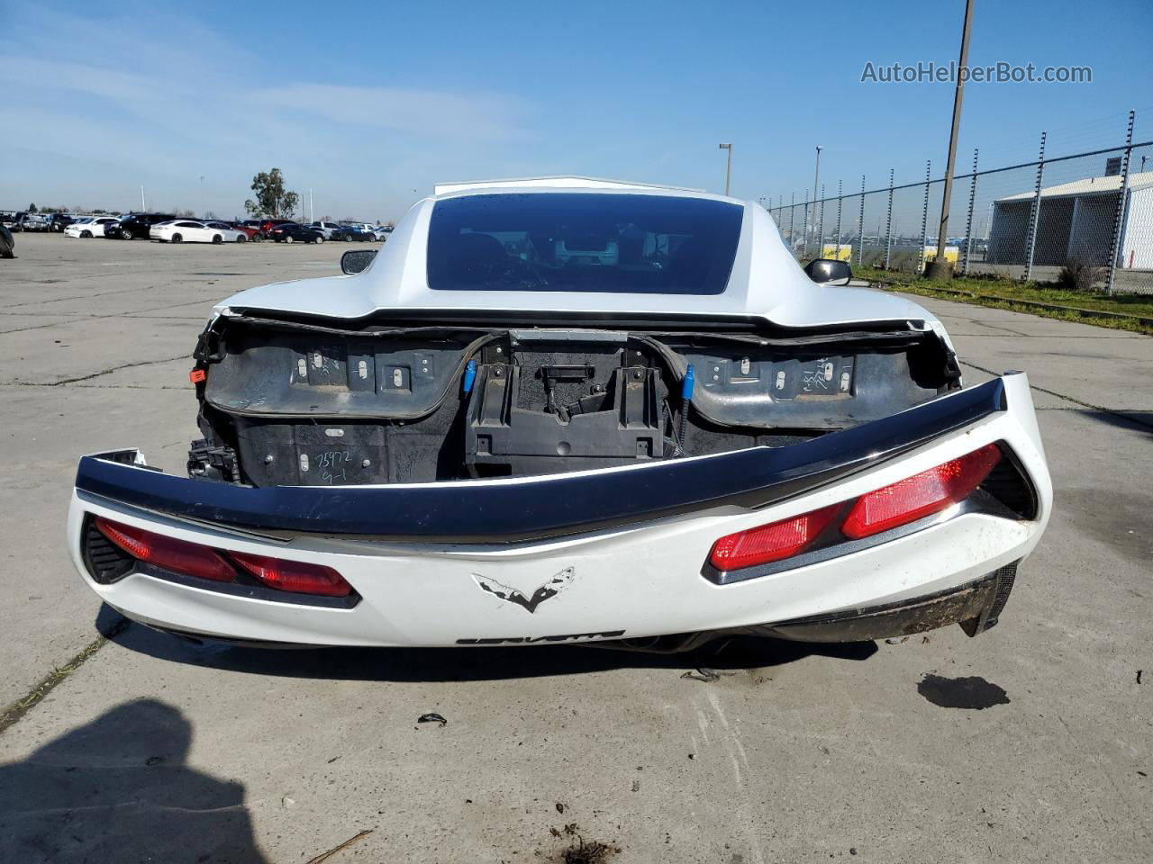 2017 Chevrolet Corvette Stingray 2lt White vin: 1G1YD2D74H5106923