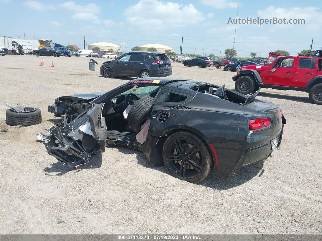 2017 Chevrolet Corvette 3lt Black vin: 1G1YF2D70H5123390