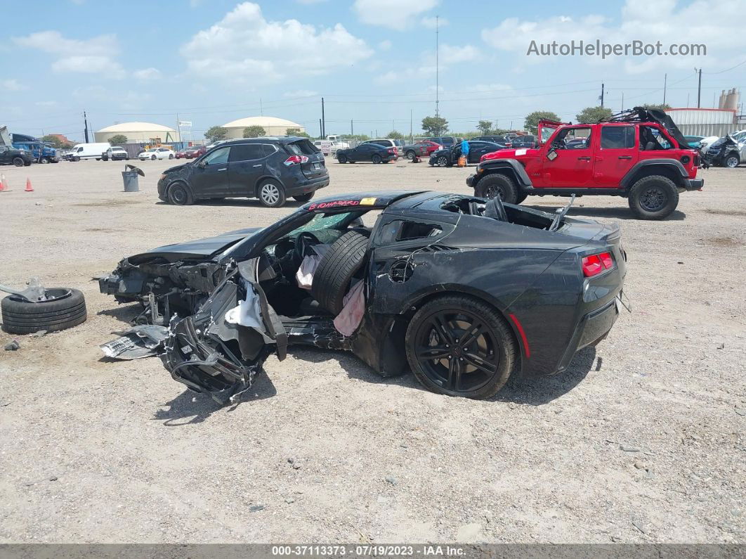 2017 Chevrolet Corvette 3lt Black vin: 1G1YF2D70H5123390