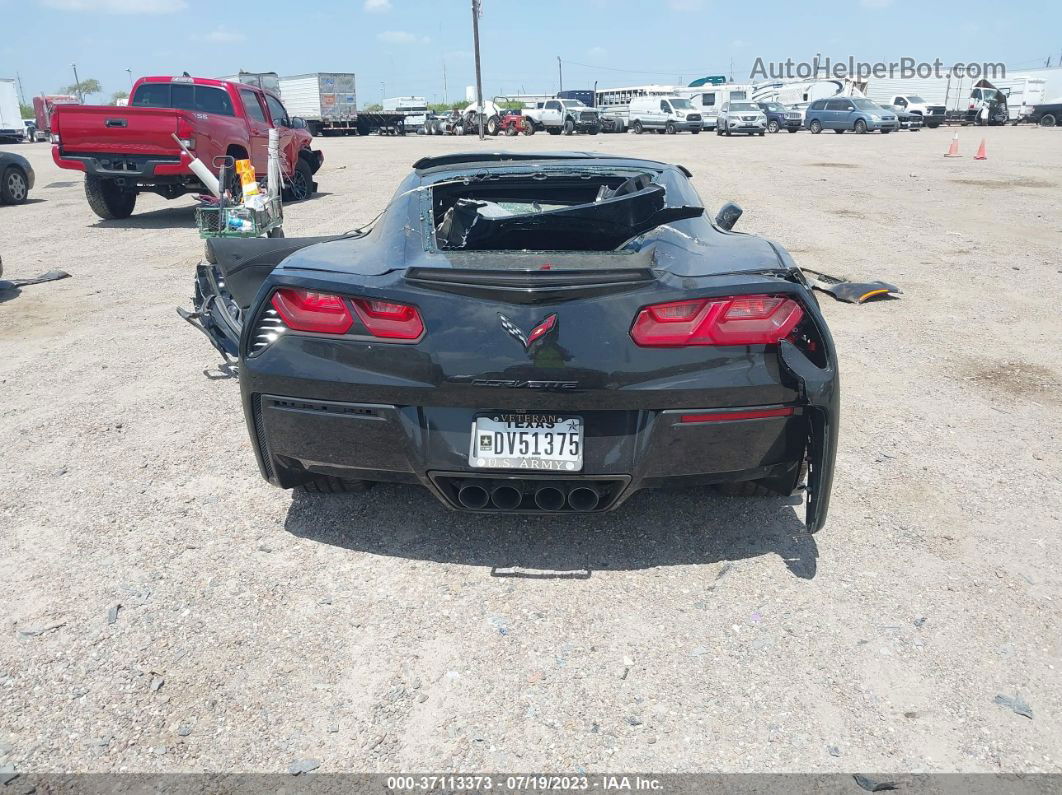 2017 Chevrolet Corvette 3lt Black vin: 1G1YF2D70H5123390