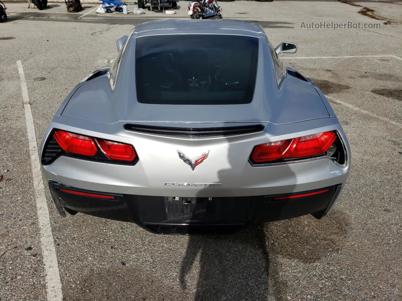 2017 Chevrolet Corvette Stingray 3lt Silver vin: 1G1YF2D78H5114422