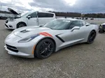 2017 Chevrolet Corvette Stingray 3lt Silver vin: 1G1YF2D79H5114395