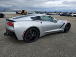 2017 Chevrolet Corvette Stingray 3lt Silver vin: 1G1YF2D79H5114395