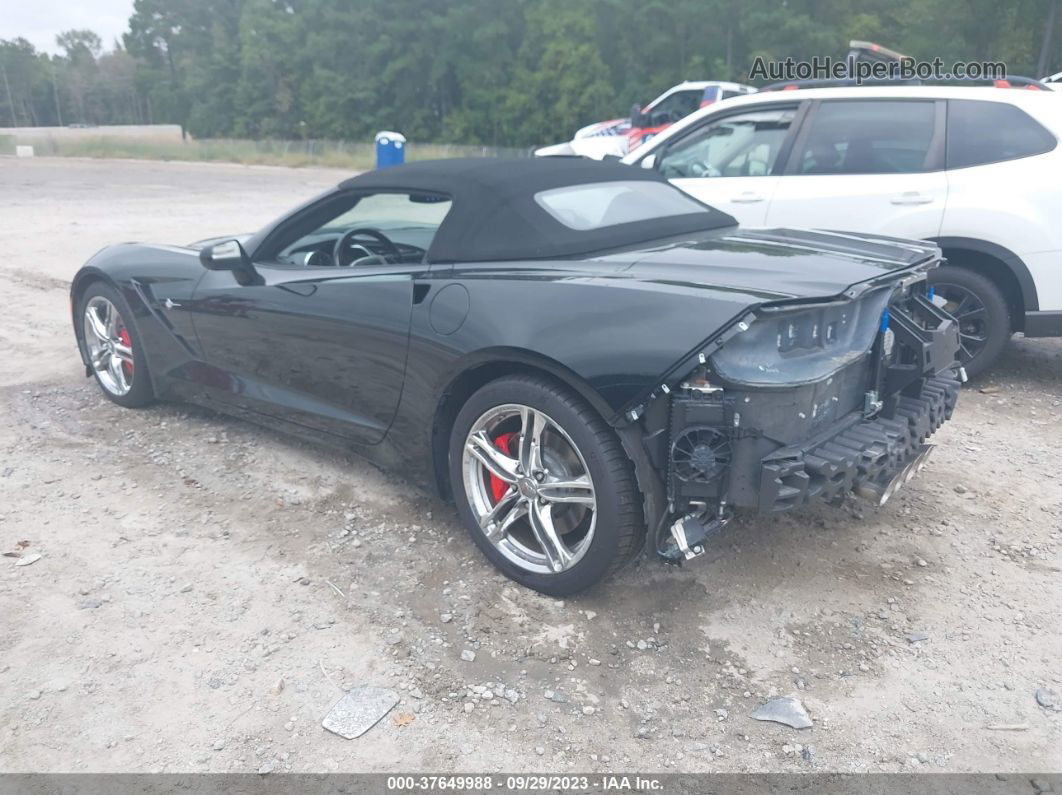 2017 Chevrolet Corvette 3lt Черный vin: 1G1YF3D76H5102226