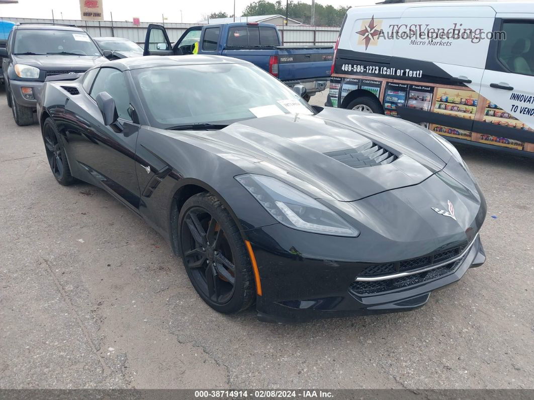 2017 Chevrolet Corvette Stingray Z51 Black vin: 1G1YG2D7XH5111860