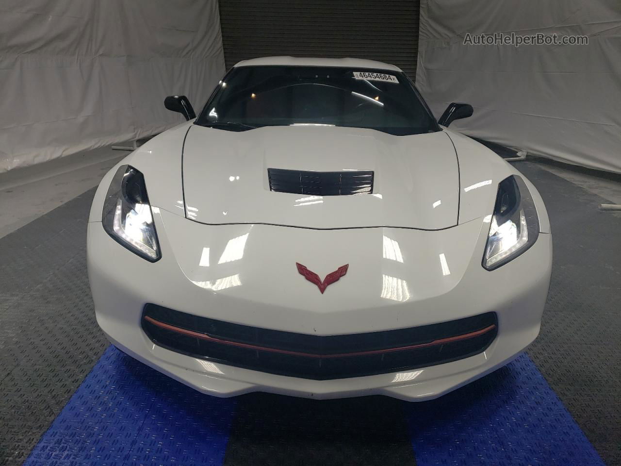 2017 Chevrolet Corvette Stingray Z51 1lt White vin: 1G1YH2D78H5105245