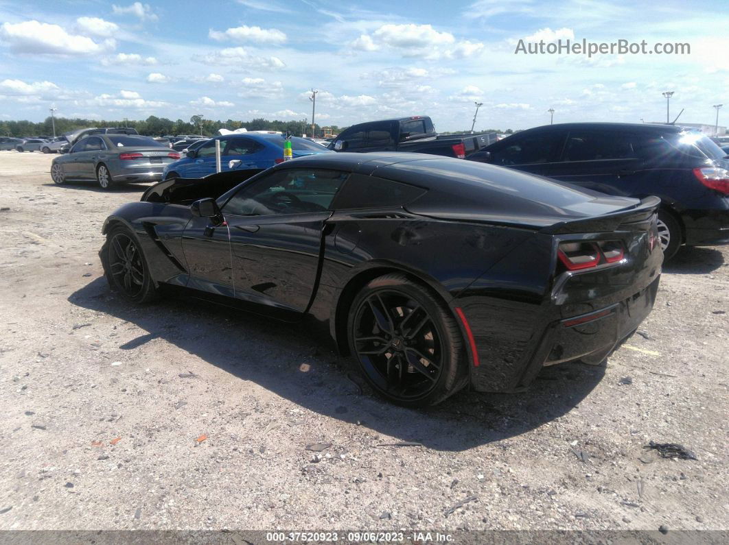 2017 Chevrolet Corvette Z51 1lt Black vin: 1G1YH2D7XH5123777