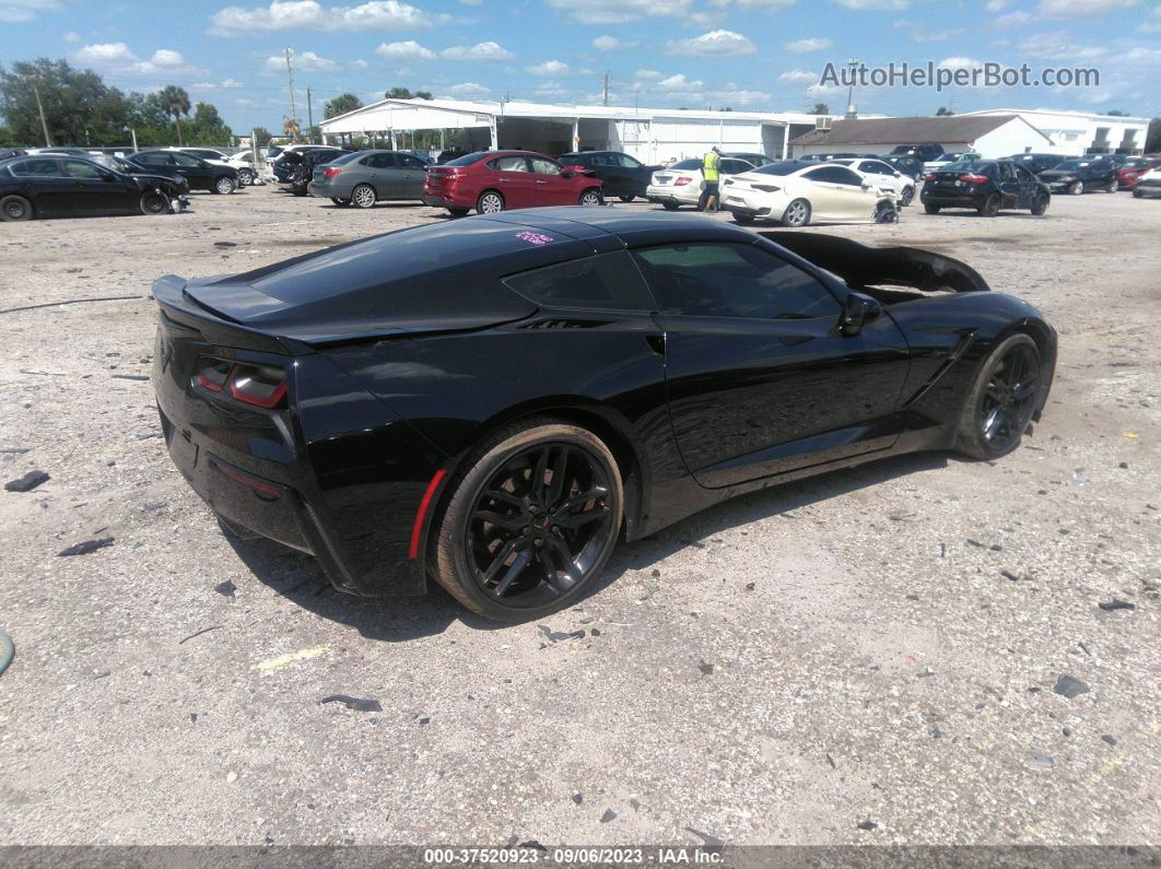 2017 Chevrolet Corvette Z51 1lt Black vin: 1G1YH2D7XH5123777